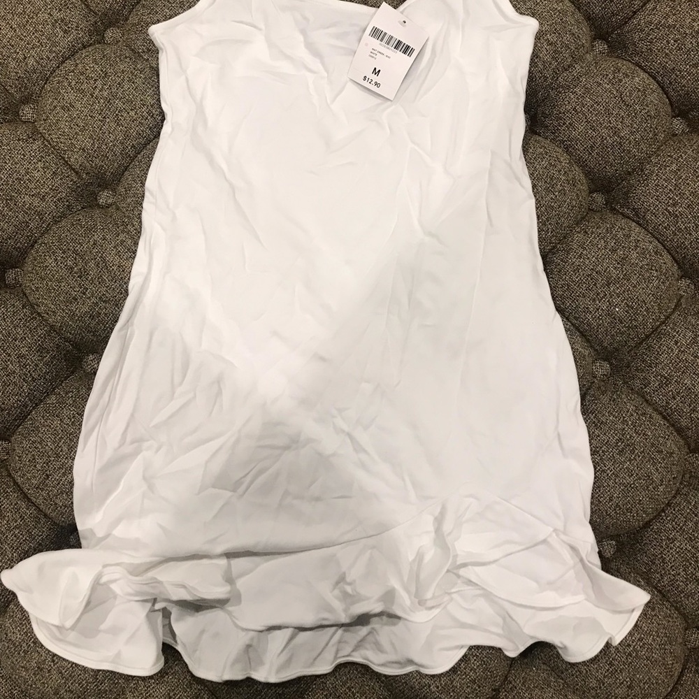 • white mini dress •